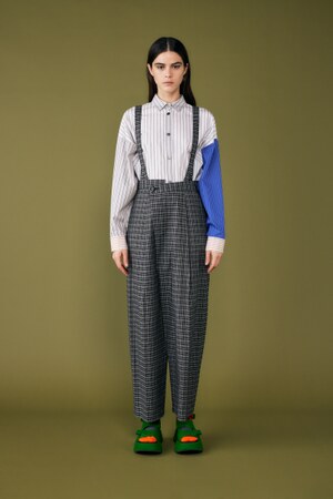 Over lap suspenders pants｜S｜BLK｜trousers｜någonstans official ...