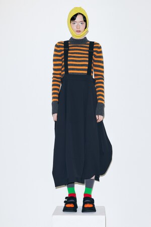 suspenders skirt｜S｜BLK｜skirt｜någonstans official online store