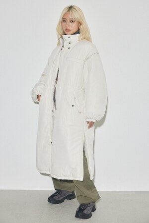 LAGUA GEM | MILITARY PADDING LONG COAT (コート ) |SHEL'TTER WEBSTORE