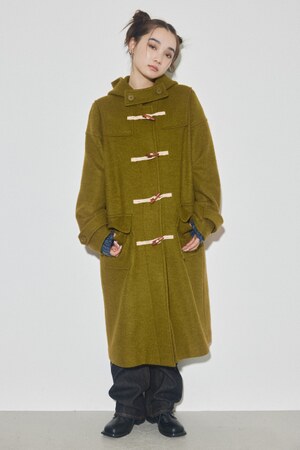 COLOR DUFFEL COAT ダッフルコート-