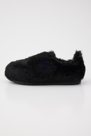 FAUX FUR CLOG シューズ