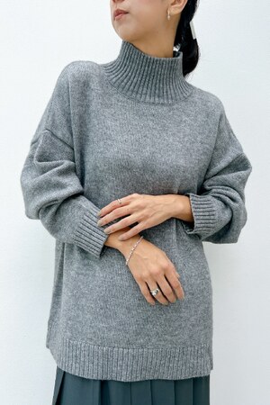 y/m | アルパカタッチハイネックトップス (ニット ) |SHEL'TTER WEBSTORE