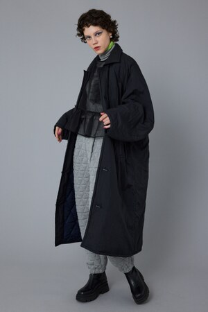 HeRIN.CYE | Long soutien collar coat (コート ) |SHEL'TTER WEBSTORE