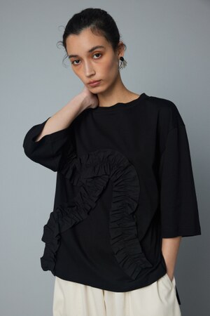 HeRIN.CYE | Gather attach tops (Tシャツ・カットソー(半袖) ) |SHEL