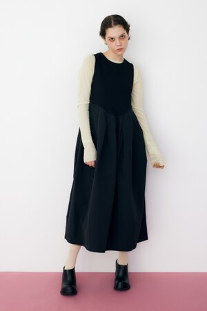 HeRIN.CYE | 【予約】Box pleats dress (ワンピース(ミニ・ミディアム 