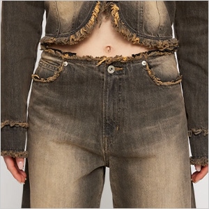 ストレートデニム