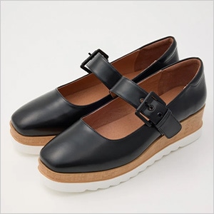 スリッポン・フラット