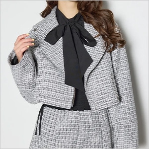 ショート丈アウター