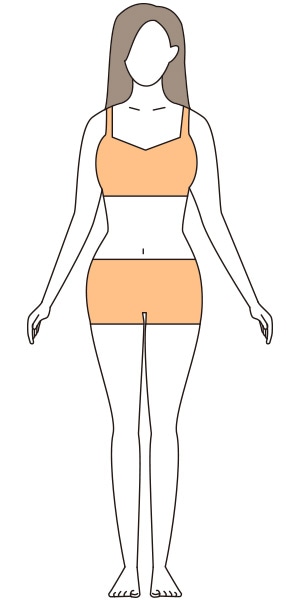 骨格ストレート